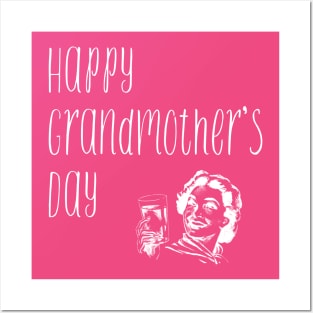 Happy Grandmother's Day Posters and Art